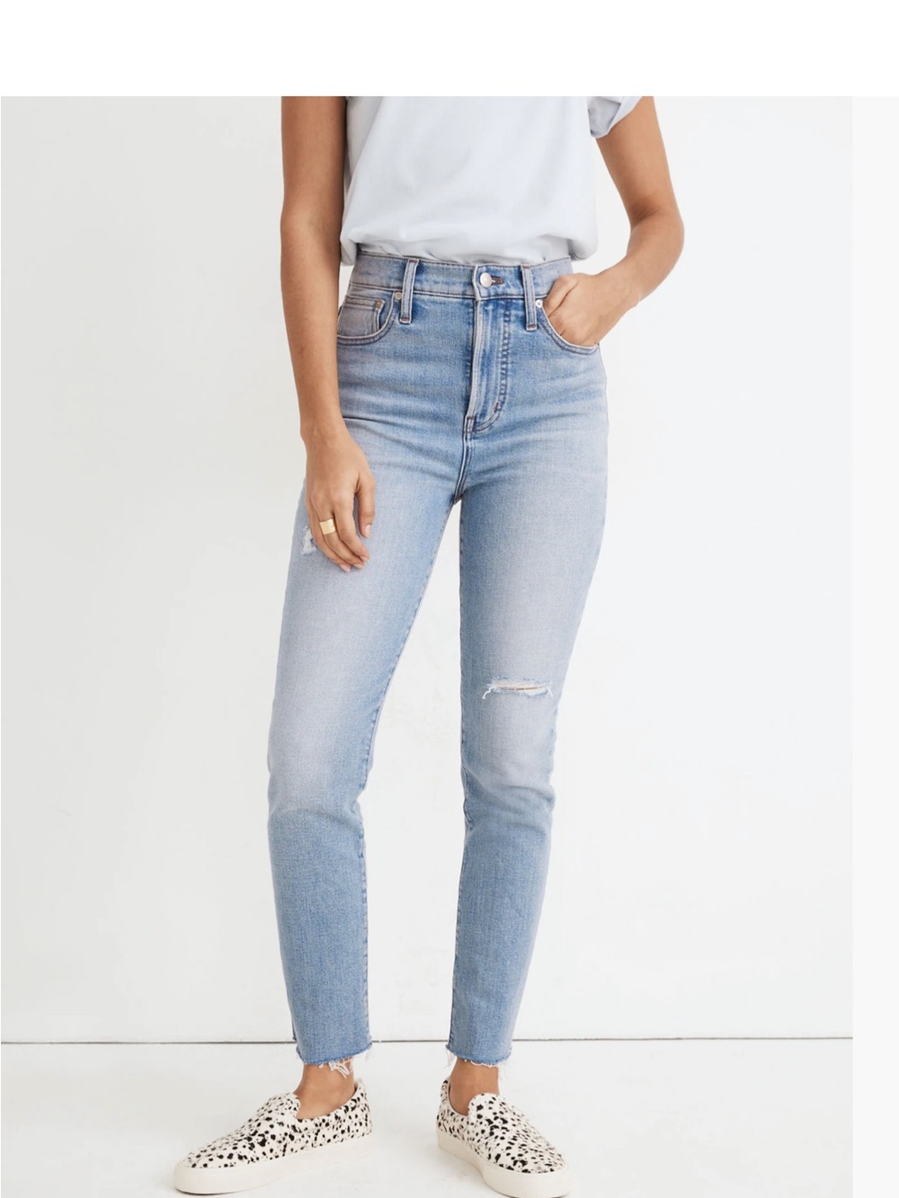 Madewell The Perfect Vintage Jean in Coffey Wash: Worn-In Edition